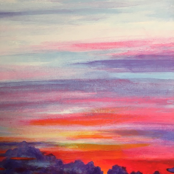 DESCENDING LIGHT landscape Giclee print on fine quality paper - Picture 6 of 7